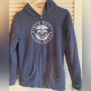 Roxy girls zip up hoodie Size 16